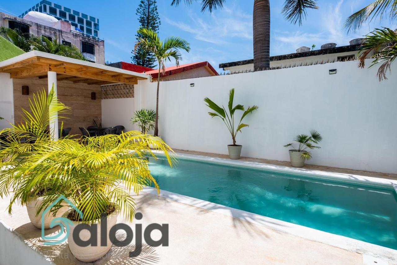 Vica Guest House Con Piscina En La Entrada De La Zona Hotelera كانكون المظهر الخارجي الصورة